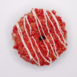 Protein Donut Strawberry Shortcake